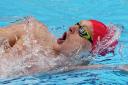 Luke Greenbank, of Britain, swims in a heat of the men's 200-meter backstroke at the 2020 Summer Olympics, Wednesday, July 28, 2021, in Tokyo, Japan. (AP Photo/Petr David Josek).