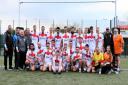 England Community Lions U23s who defeated the Wales Dragonhearts 56-0