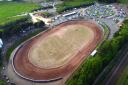 The speedway track at Northside, Workington