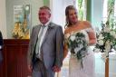 WEDDING: Carl and Alison tie the knot