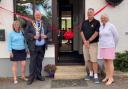 Golf team holds grand reopening of clubhouse