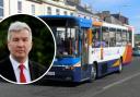 Cumbria County Councillor, Tony Lywood has called for action after a Stagecoach bus was forced to miss its Braithwaite stop due to 
