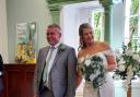 WEDDING: Carl and Alison tie the knot