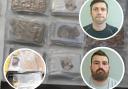 The pair's 17kg of cocaine was seized by police