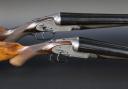 A pair of Stephen Grant & Sons London 12 bore side lever side by side shotguns