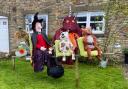 One of the previous years scarecrows which went on display
