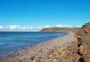 A view of St Bees Beach