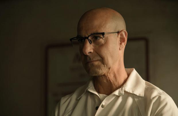 Times and Star: Stanley Tucci in BBC's Inside Man (Credit: BBC/Hartswood/Kevin Baker)