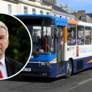 Cumbria County Councillor, Tony Lywood has called for action after a Stagecoach bus was forced to miss its Braithwaite stop due to 