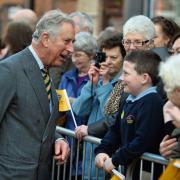 King Charles was a patron of the charity as Prince of Wales and visited it's base
