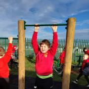 Hanging on and getting fit at Eanrigg School