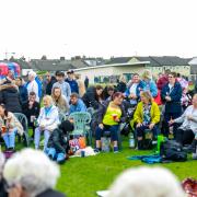 Some of the crowd who enjoyed the Flimby Children's Carnival on SaturdayAY