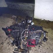 The batteries which caused the fire