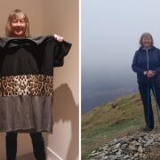Dianne before and after losing two stone