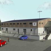 A visualisation of the redevelopment of the club