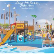 The Shiver Me Timbers play area design