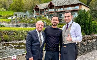 Bernardo Silva at the Lake District hotel and spa