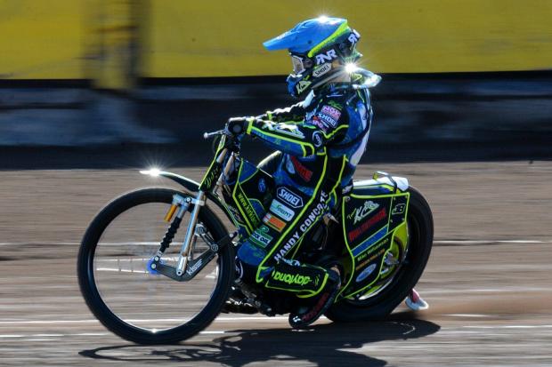 RISING STAR: West Cumbrian Kyle Bickley, pictured during his days at Workington Comets