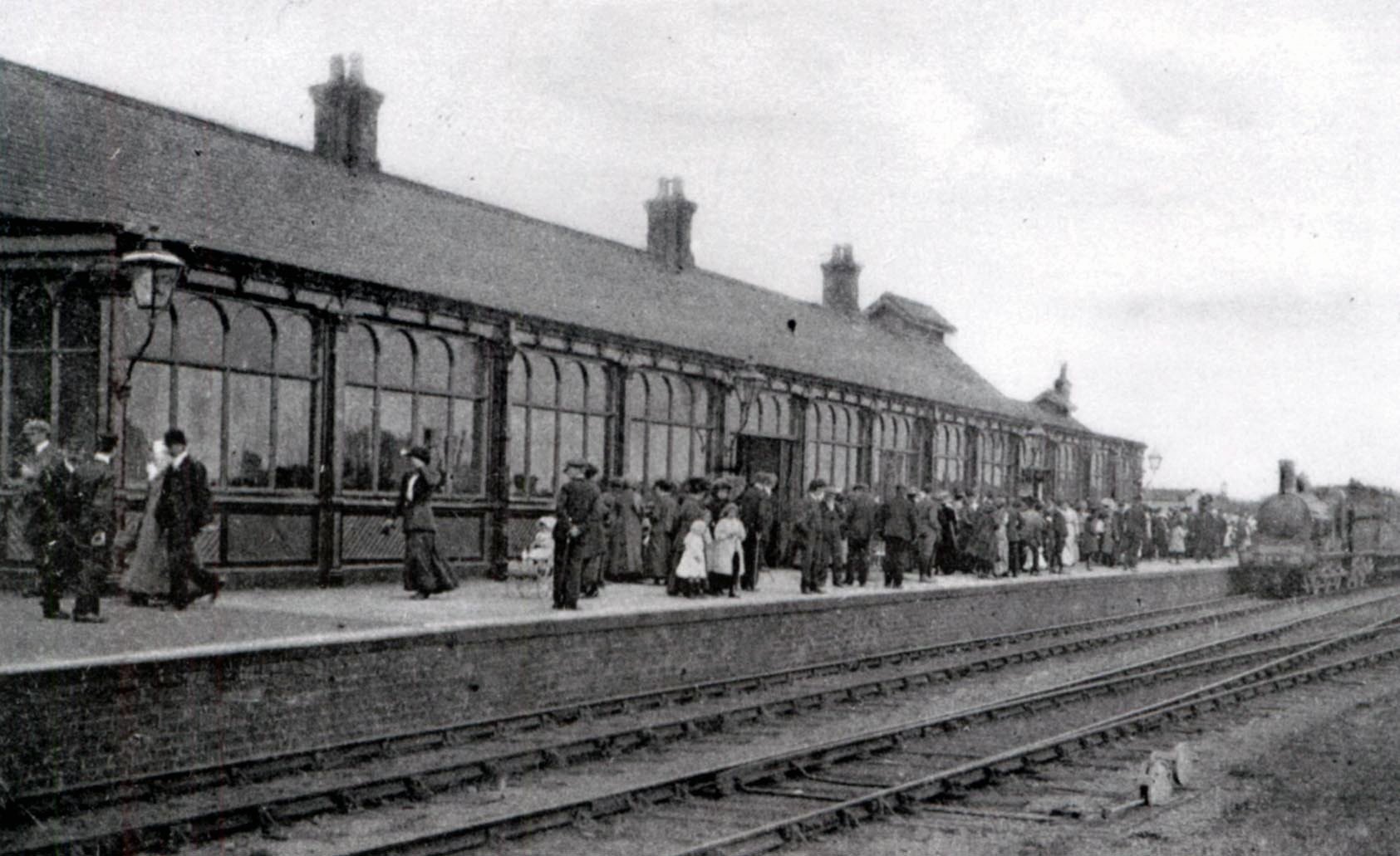Old Port Carlisle and Bowness on Solway Silloth Railway Station