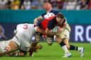 Bow: Flanker Mark Wilson made his first-ever Rugby World Cup appearance in England’s 45-7 win over the United States during the group phases (Photos: PA Media)
