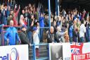 CHEER: Town supporters at the last match (CREDIT: Ben Challis)