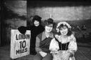Some of the cast of Silloth Musical Society’s annual pantomime. From left Elizabeth Chambers, Kerry Whitehead and Sharon Baker in 1986