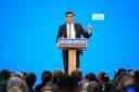 PM Rishi Sunak at the Conservative Party Conference
