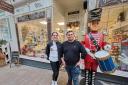 New owners of Umpa Lumpa sweet shop in Penarth, couple Cameron and Lily from Barry