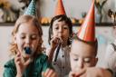 Children celebrating at a party.