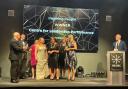 The Centre for Leadership Performance winning the 'Inspiring People' Award at the BECBC 2023 awards evening