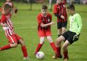 Maryport Amateurs U13 tackle Moor Row Reds             Pictures: David Tuck