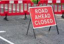 One lane of the J40 is closed