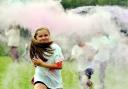 The first Dearham School “colour run” being held by Hospice at Home, with over 100 kids taking part.
pic Tom Kay     Wednesday 1st July 2015 50078586T006.JPG