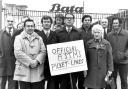 Bata Pickets taken by the Times and Star photographer in April 1975. To be used in The Way We Were.