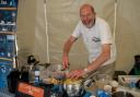 Cumbria chef John Crouch looks happy to be at the taste of the sea