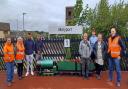Gen 2 apprentices and staff have helped add a splash of colour to Maryport Railway Station