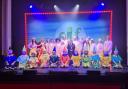 The cast of Elf the Musical, a show which was a delight to all
