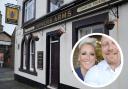 The Miners Arms, Workington INSET: New owners Lucy and Mark