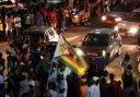 INCREDIBLE STORY: Zimbabweans celebrate the resignation of President Robert Mugabe