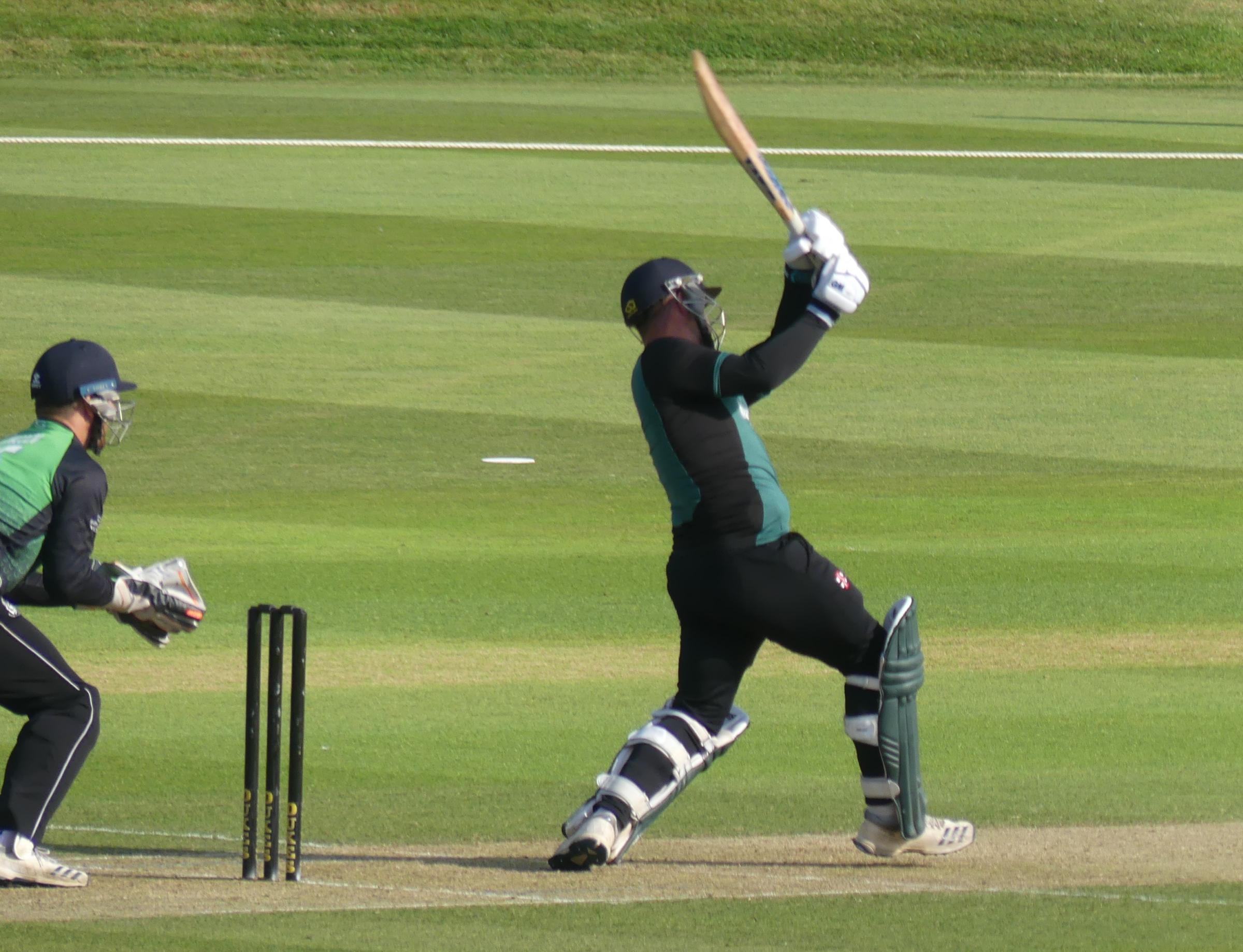 HIT: McGown boundary shot