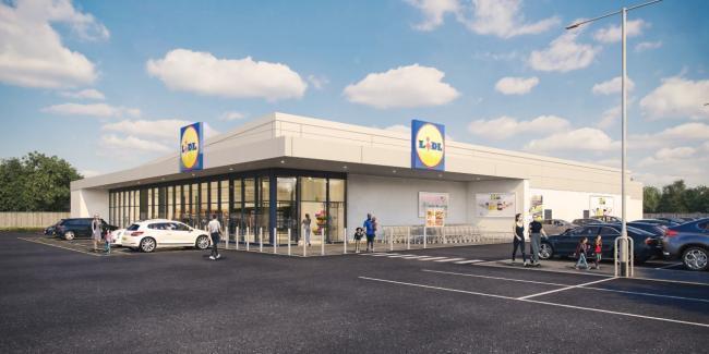 Plans for a new store on Warwick Road Pic: Lidl