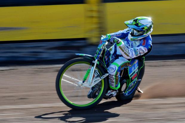 RACER: Popular former Workington Comets rider Dan Bewley is a star of the sport 		      Picture: Tom Kay