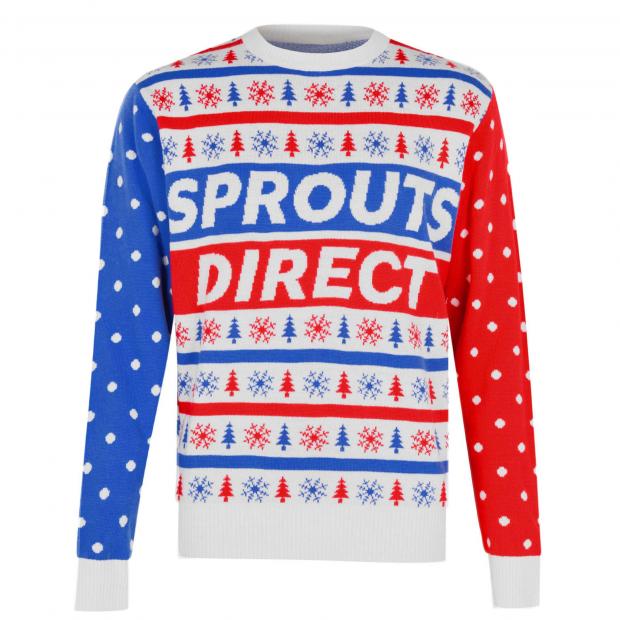 Times and Star: Sprouts Direct Christmas jumper (Sports Direct)