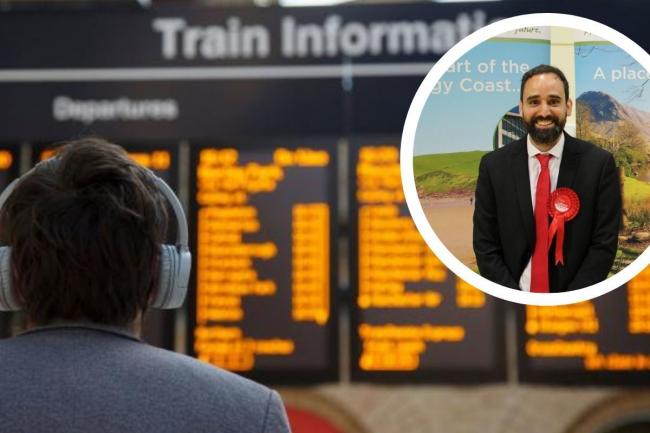 CONCERNED: Cllr Ghayouba predicted that Cumbria could see issues without an upgraded rail network