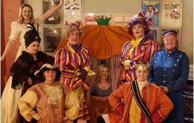 BACK: The group will be back this month with their pantomime