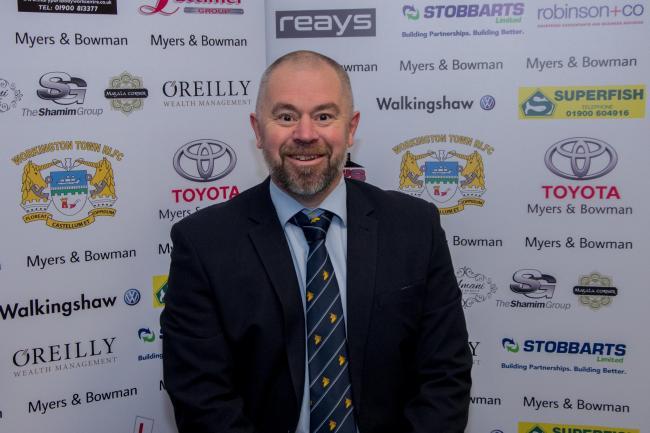 Town chairman Les Smallwood steps down from his position at the rugby club