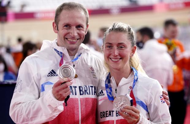 Times and Star: Jason and Laura Kenny are receiving a knighthood and damehood. Picture: PA