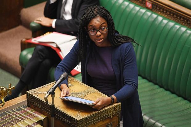 Times and Star: Communities minister Kemi Badenoch. Picture: PA Wire