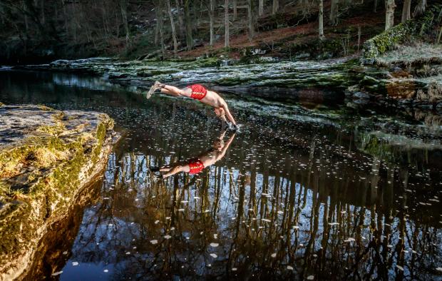 Times and Star: Wild swimming has grown in popularity in the UK (PA)