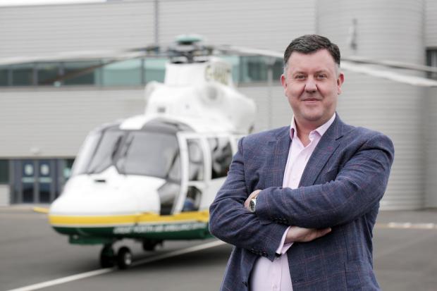 Times and Star: LEADER: David Stockton and the air ambulance 